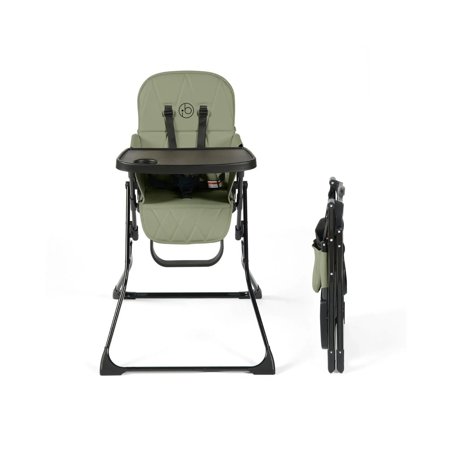 Ickle Bubba Flip Magic Fold Highchair - Sage Green