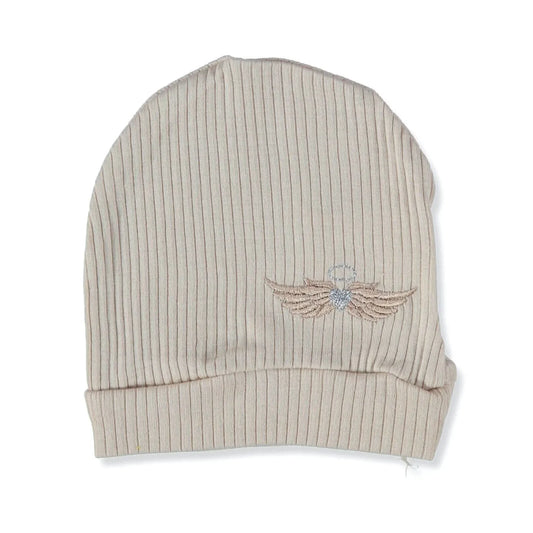 Bebetto Newborn Hat 2 Pcs - Beige