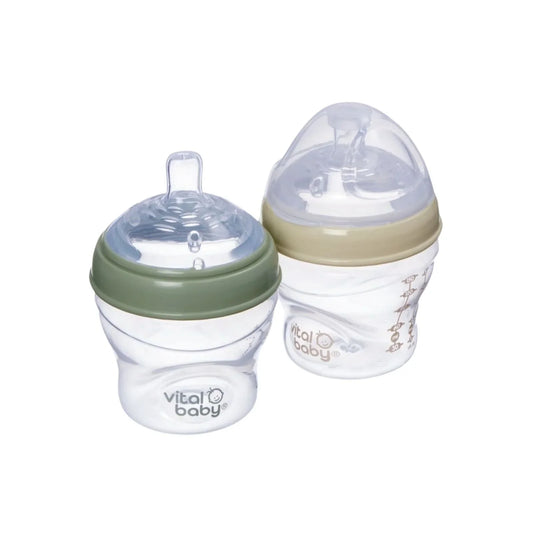 Vital Baby Nurture Breast Like Feeding Bottle 150ml Pack of 2