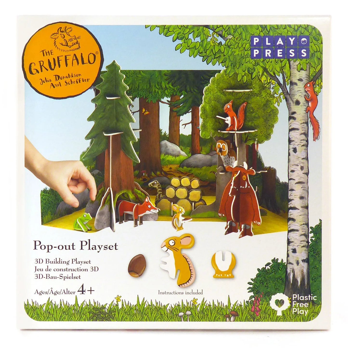 Playpress Toys Gruffalo Pop-out Playset