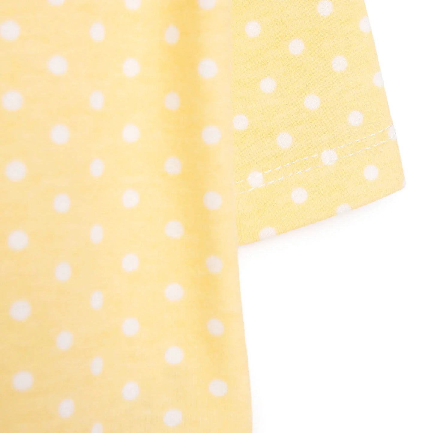 HelloBaby Newborn Girl Footed Jumpsuit - Yellow