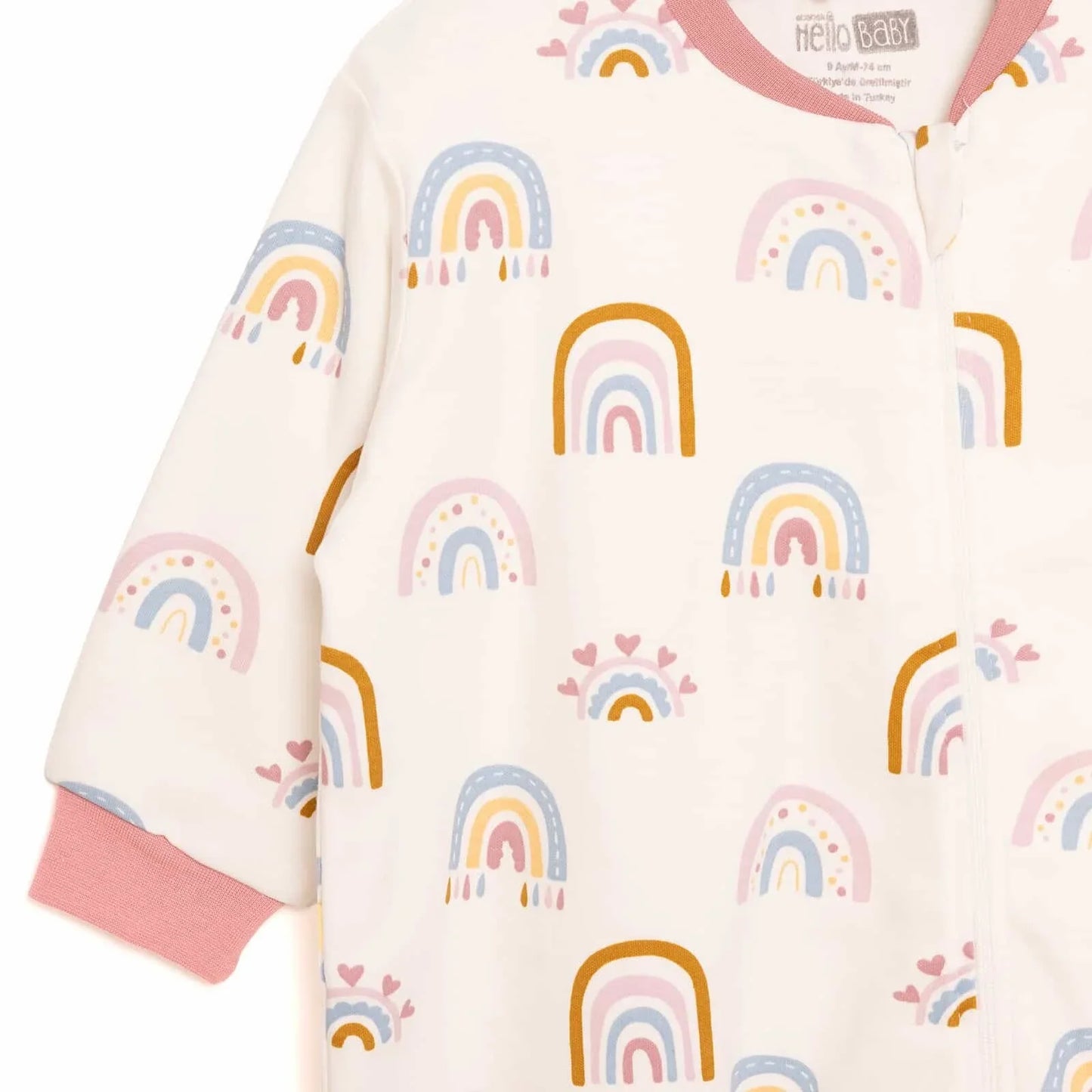 HelloBaby Girl Sleepsuit - Ecru