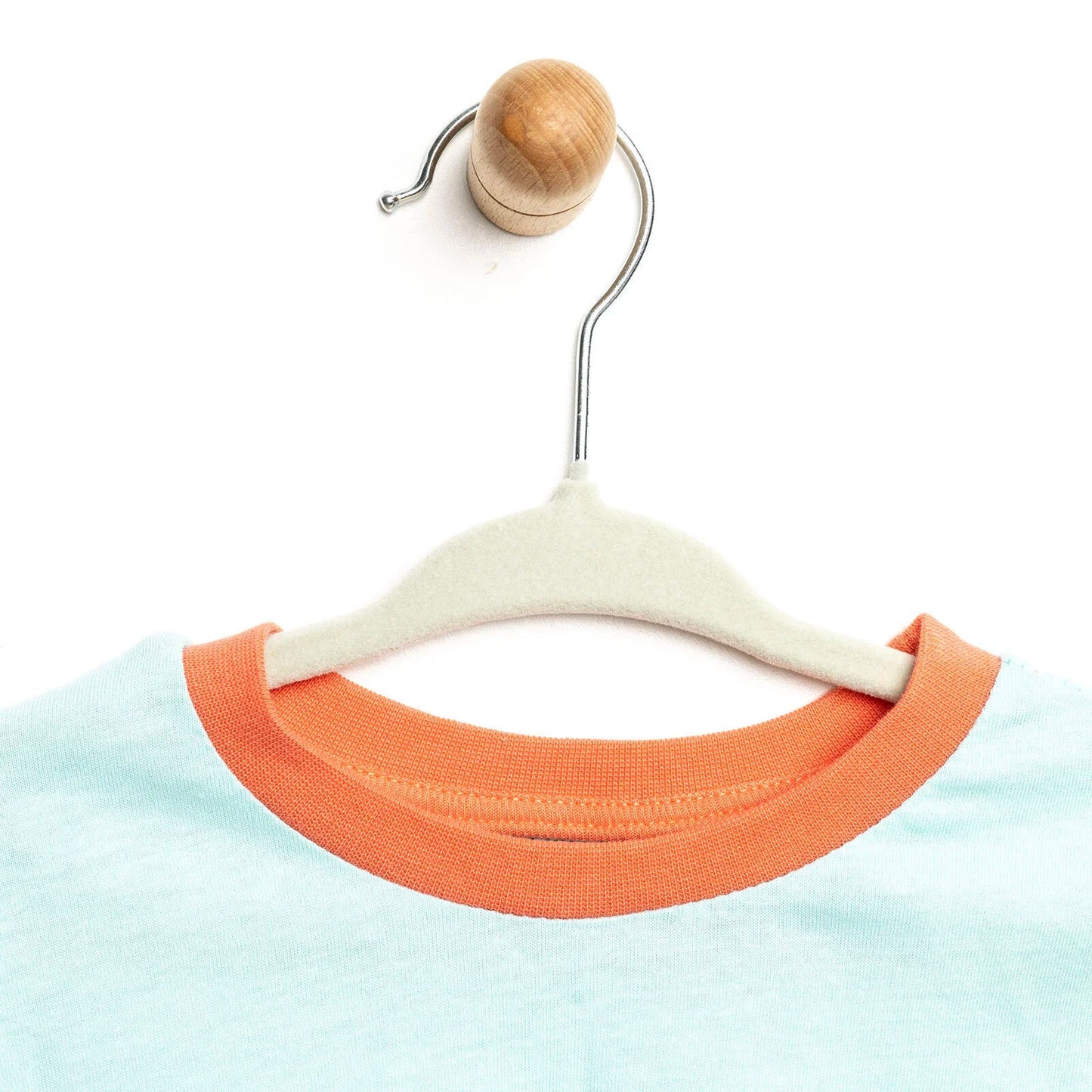 HelloBaby Velvet 5 pcs Hangers - Light Green