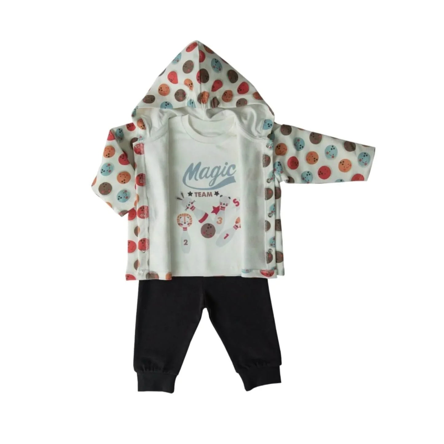 Kitikate Organic Magic Team 3-pcs Set