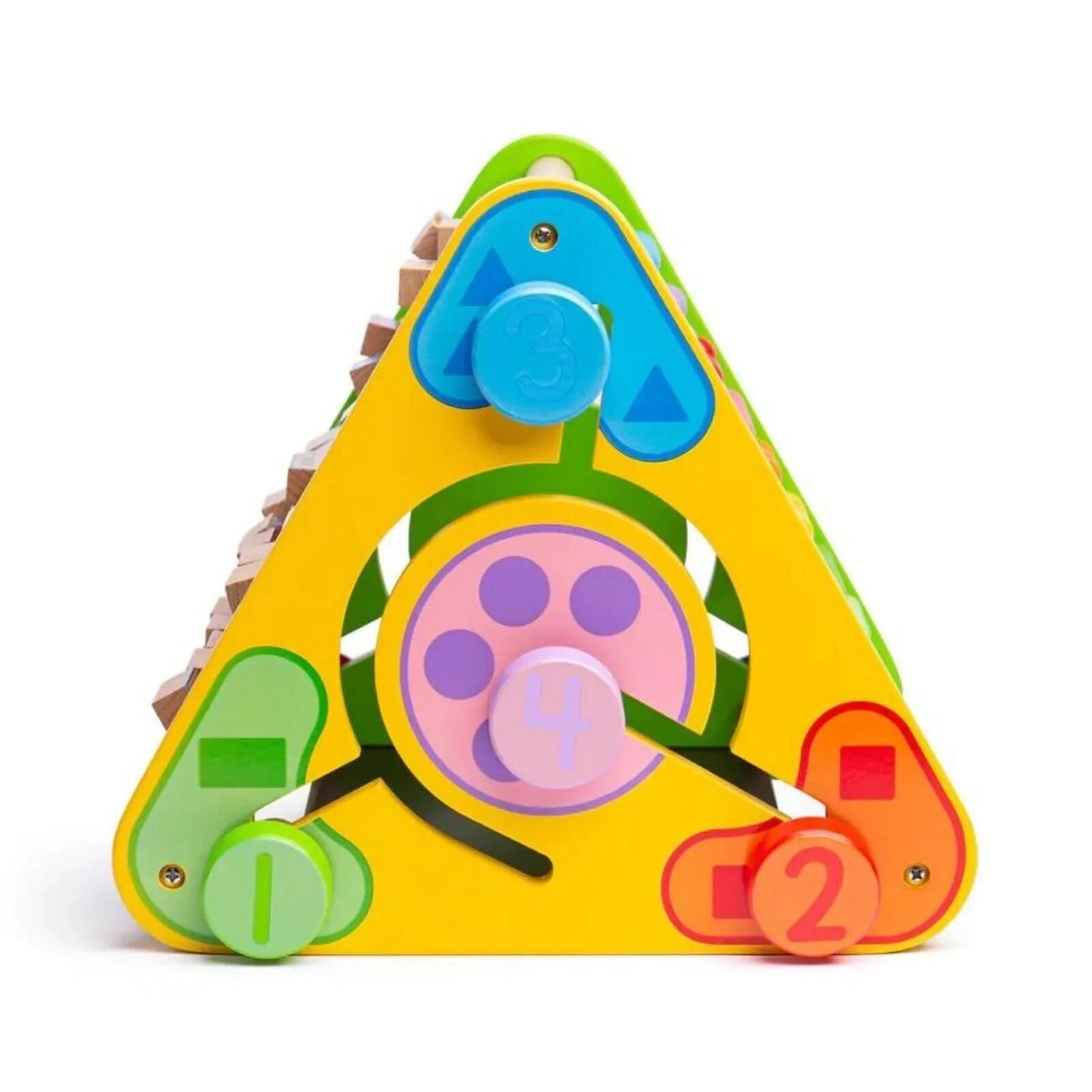 Bigjigs Toys Triangular Activity Centre