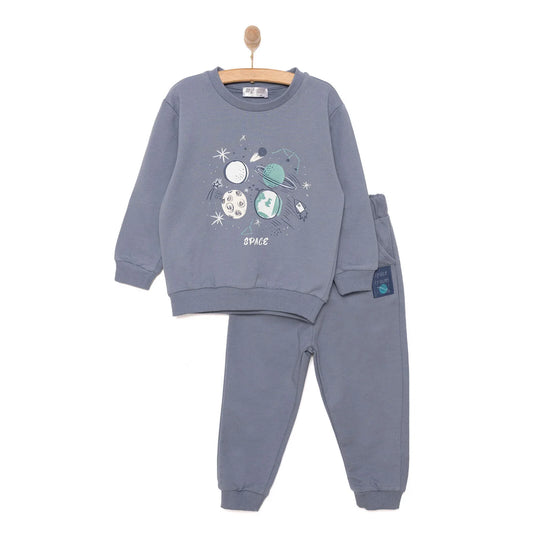 HelloBaby SPACE Boy Jogging Set - Grey