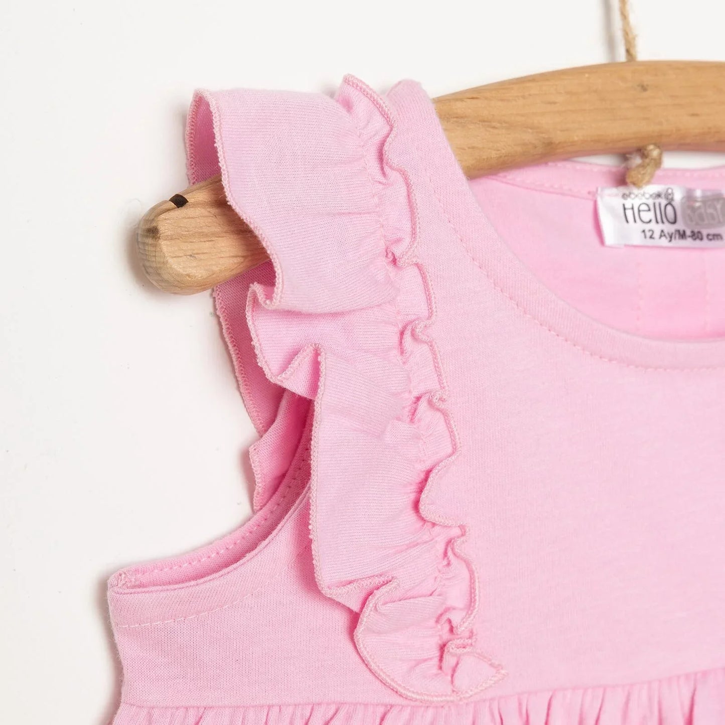 HelloBaby Baby Girl Tight & T-shirt - Mauve