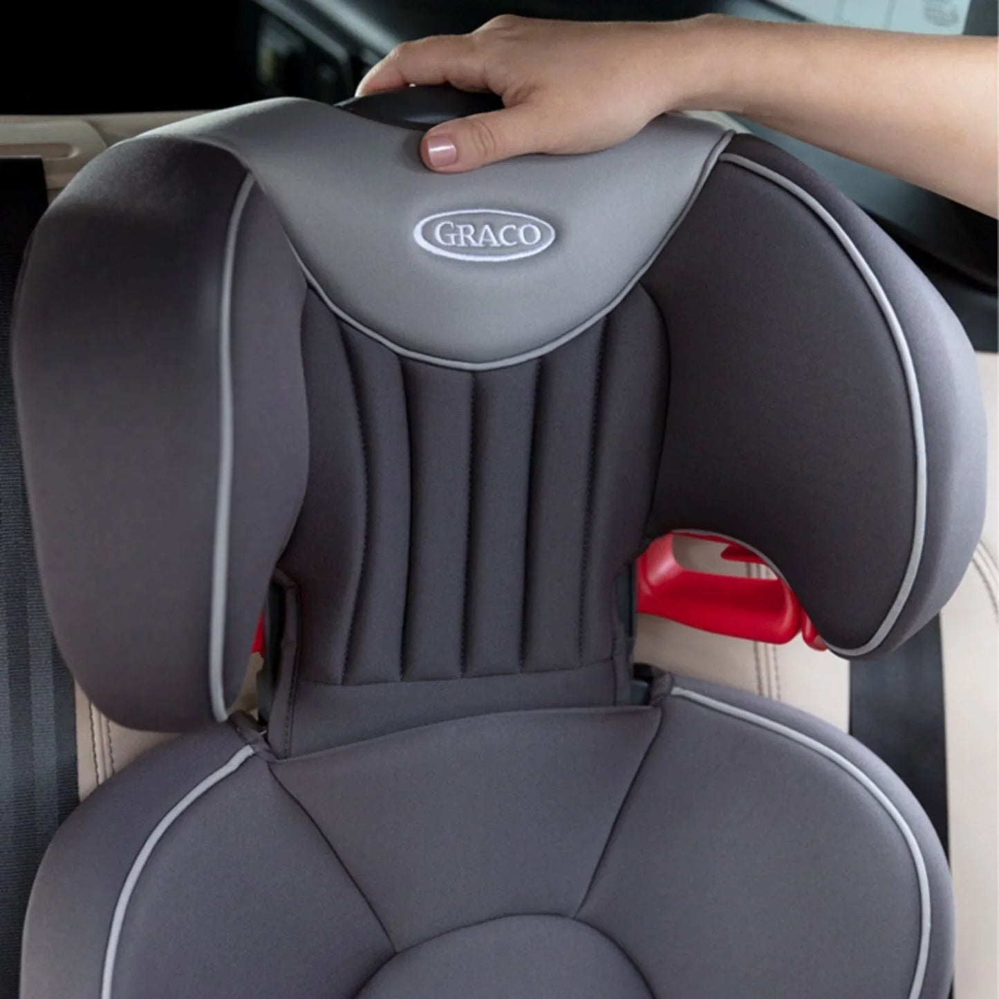 Graco Logico R44 Lightweight Highback Booster Car Seat - Iron