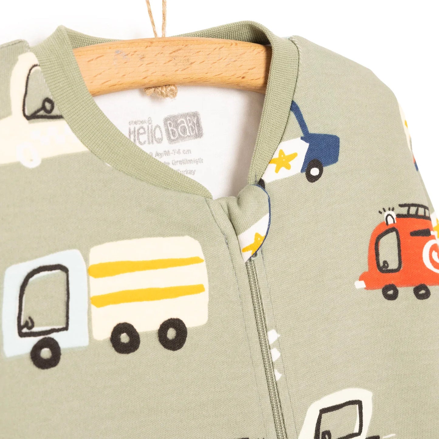 Hellobaby Sleeping Bag 1 Tog - Khaki