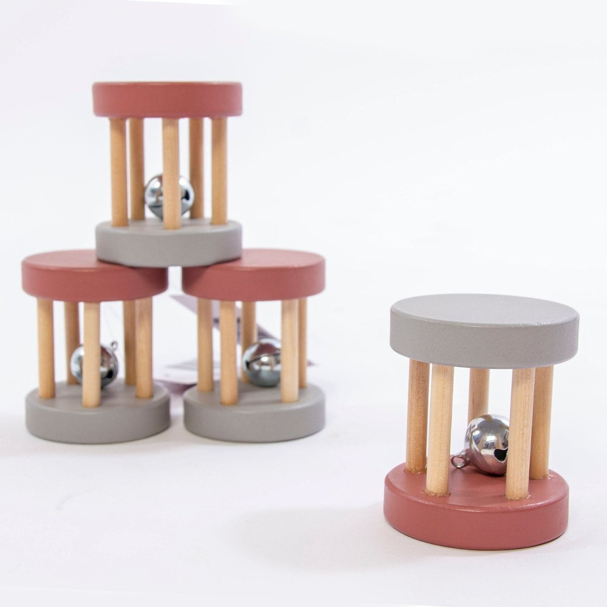 Belo&Me Wooden Bell Rattle