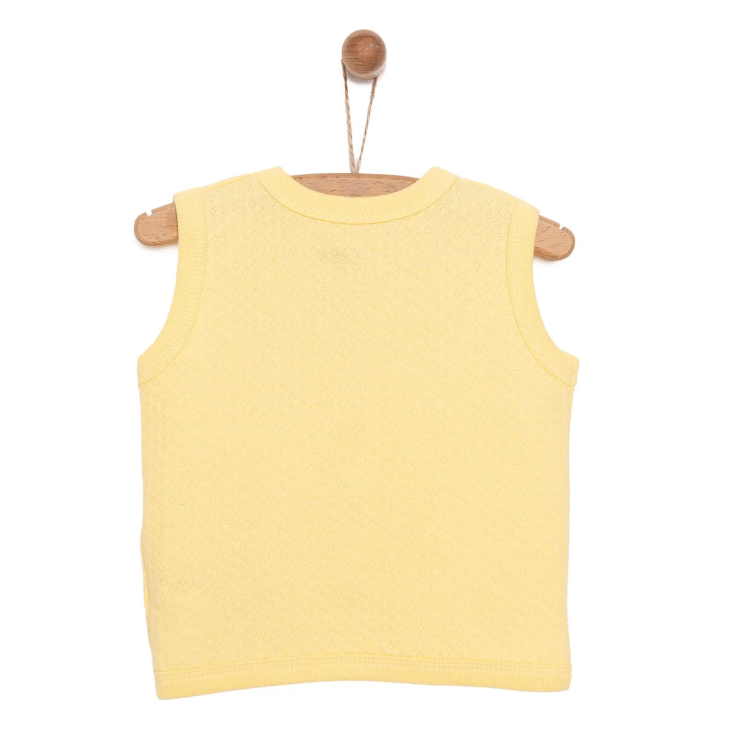 HelloBaby Quilted Vest - Light Yellow