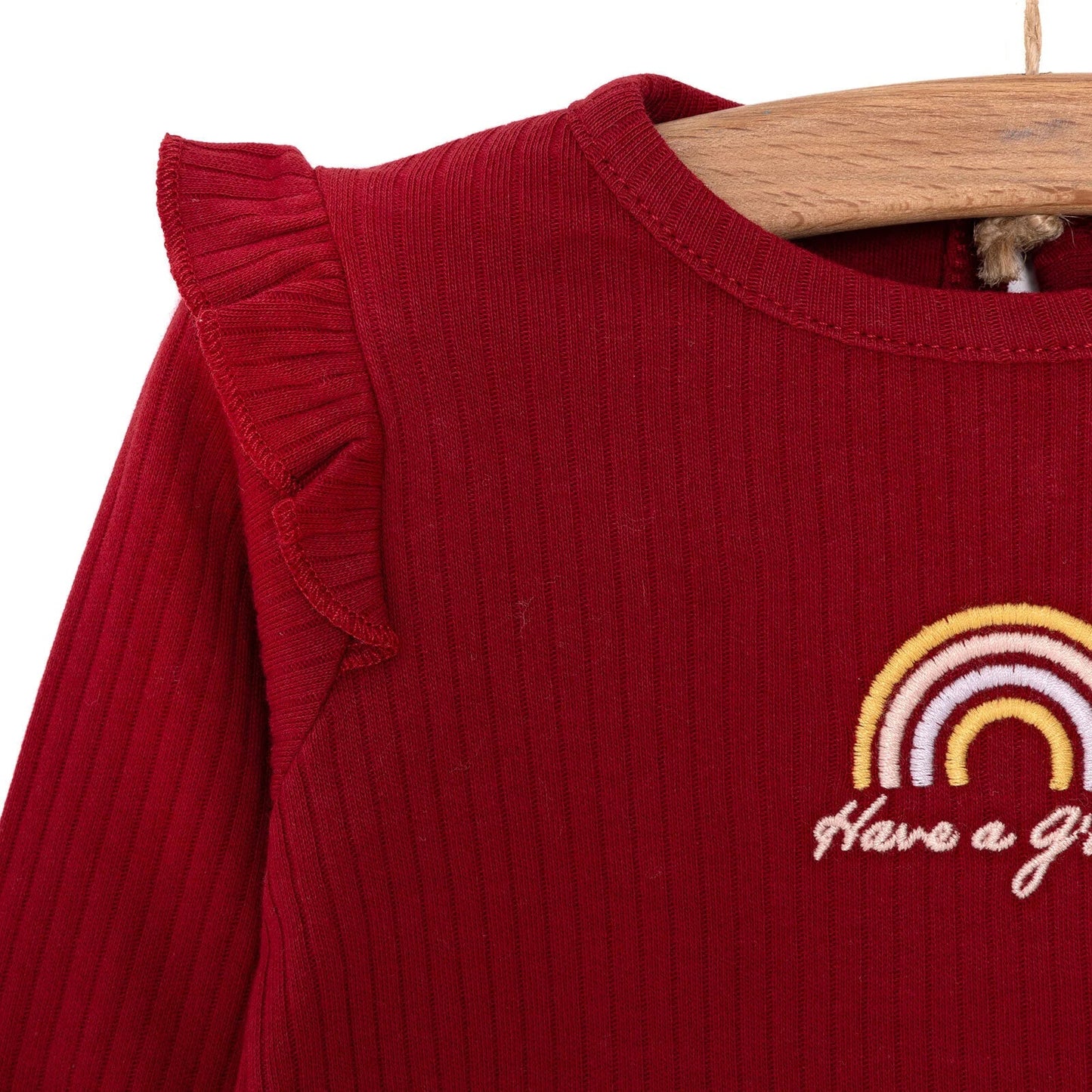 HelloBaby Basic Baby Girl Jogger - Maroon