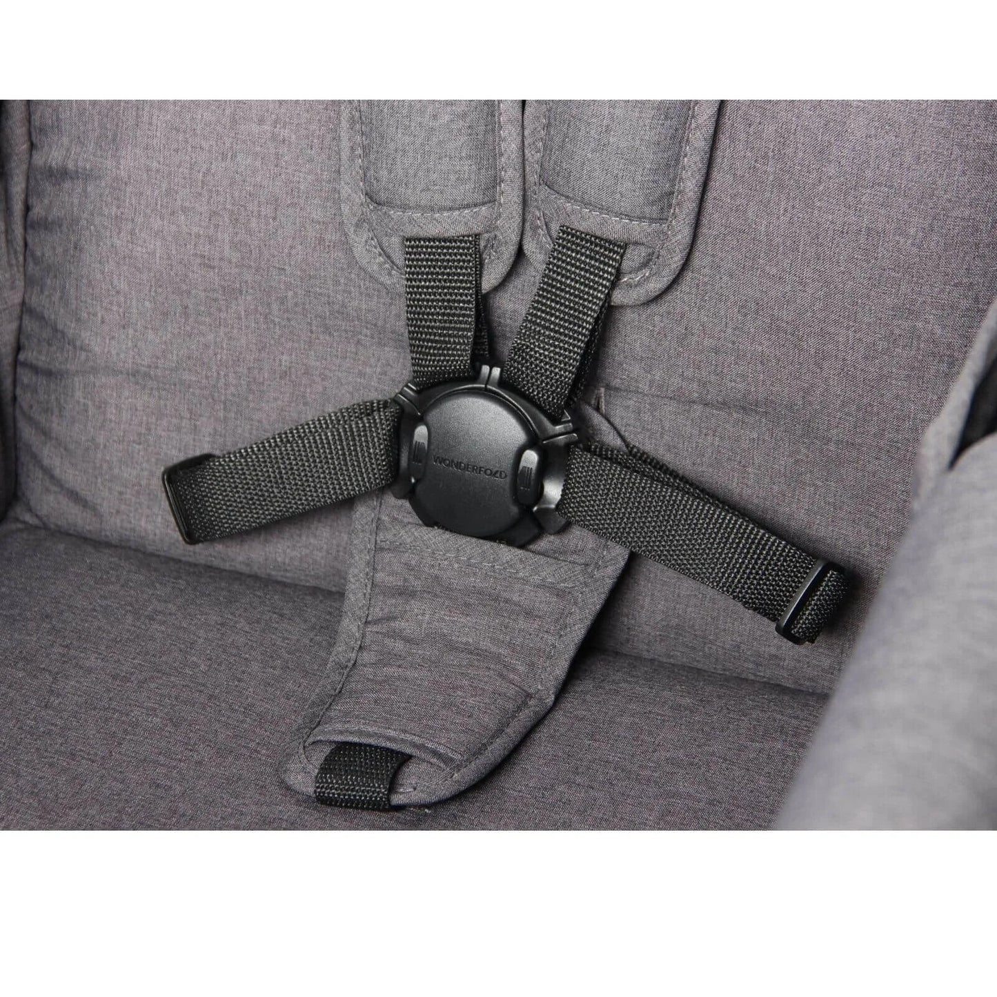 Wonderfold W2 Luxe Double Wagon - Charcoal Grey