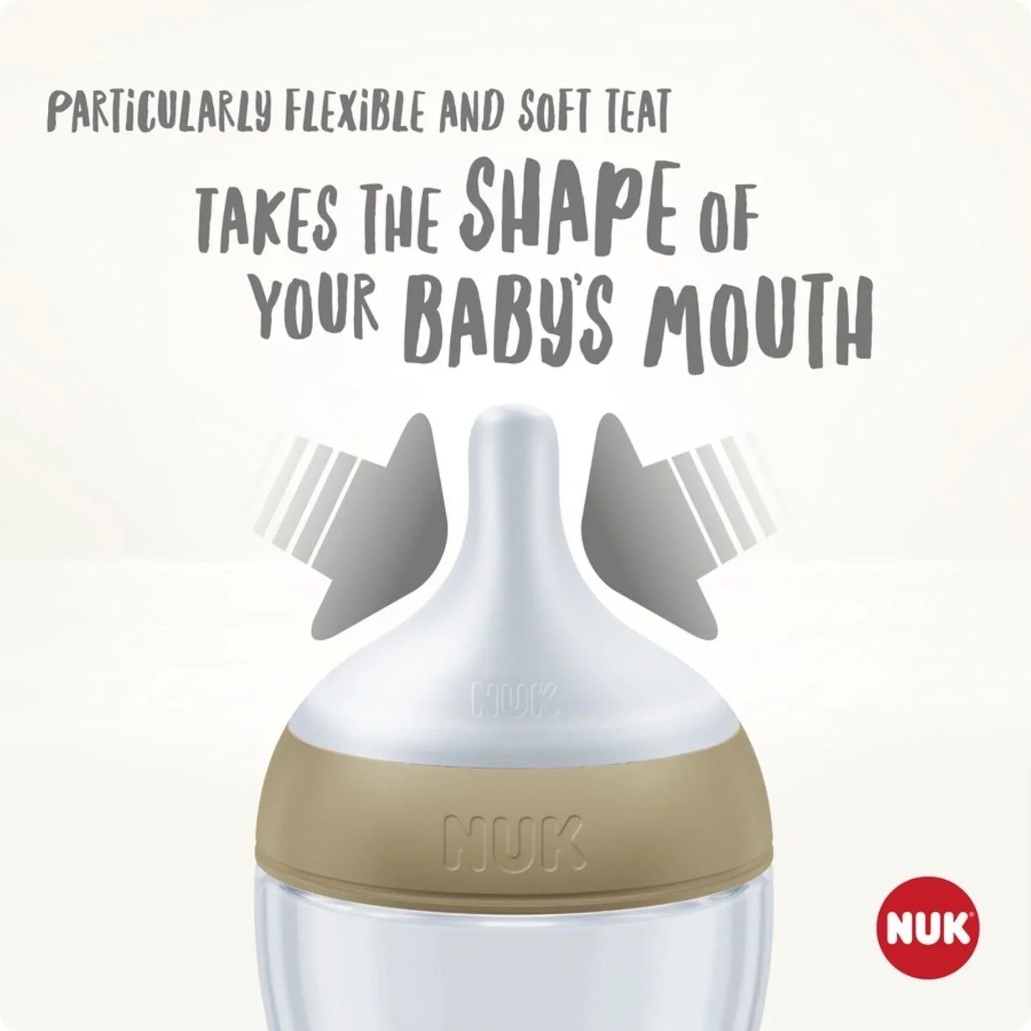 NUK Anti-Colic Perfect Match 150ml Pack of 4 - Rainbow