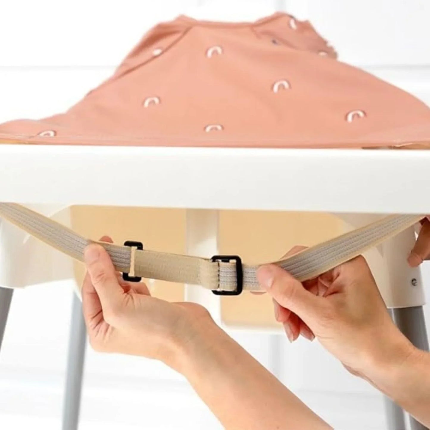 Bibado Long Sleeve Coverall Weaning Bib - Chasing Rainbows