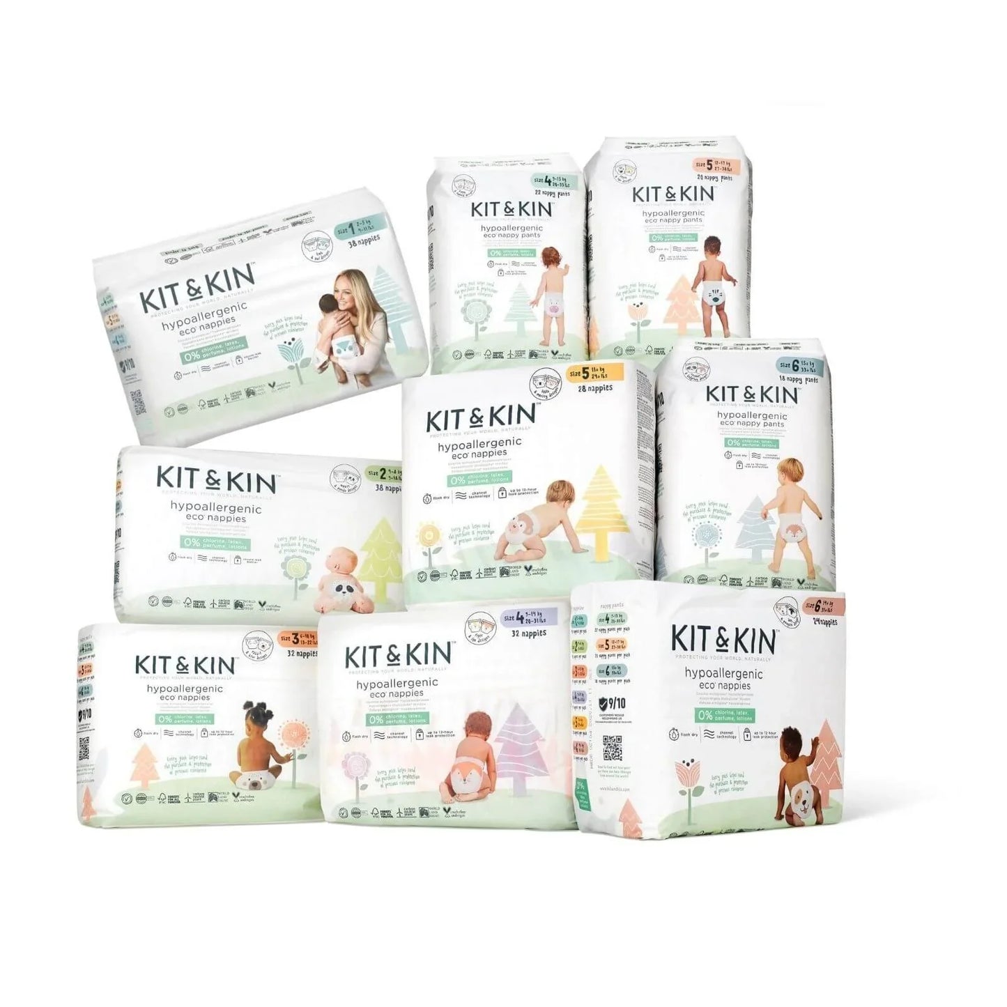 Kit & Kin Pull-Ups Size 5 Junior - 20 nappies