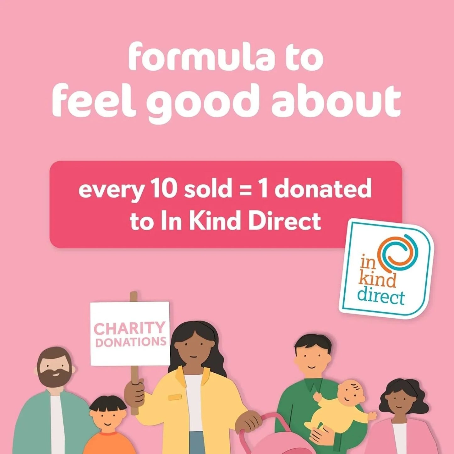 Bonya by Kendamil 1 First Infant Milk Formula from Birth 800g (2x400g)