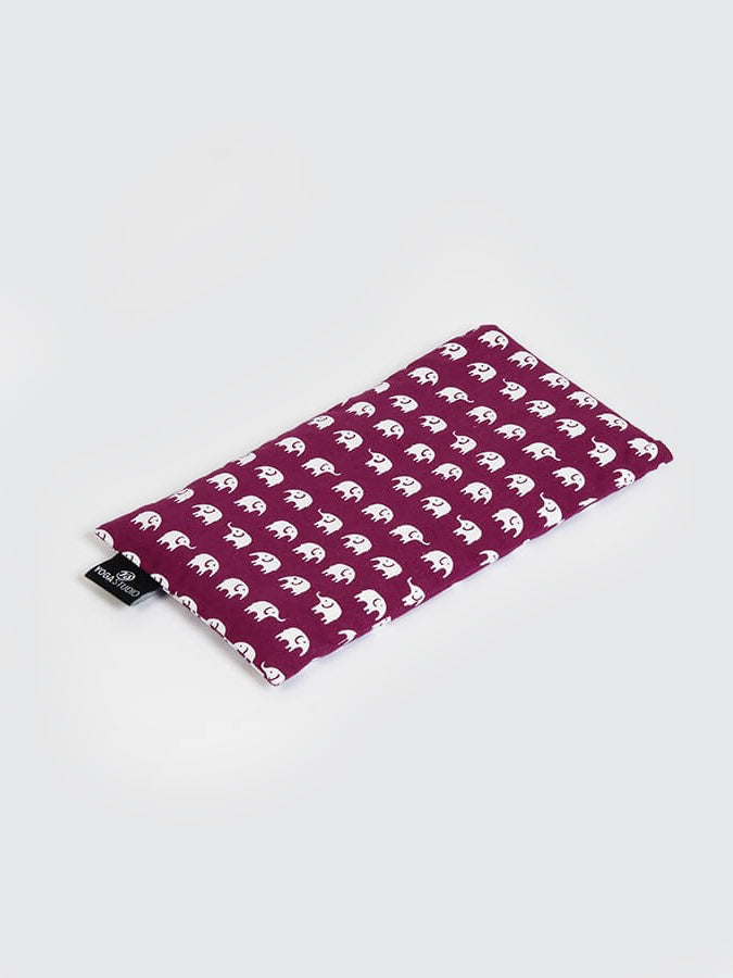 Yoga Studio GOTS Organic Cotton Lavender Scented & Unscented Linseed Elephant Eye Pillows