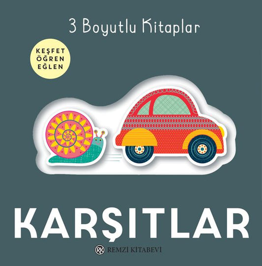 3 Boyutlu Kitaplar KARŞITLAR (Ciltli) - Remzi Kitabevi Kitap