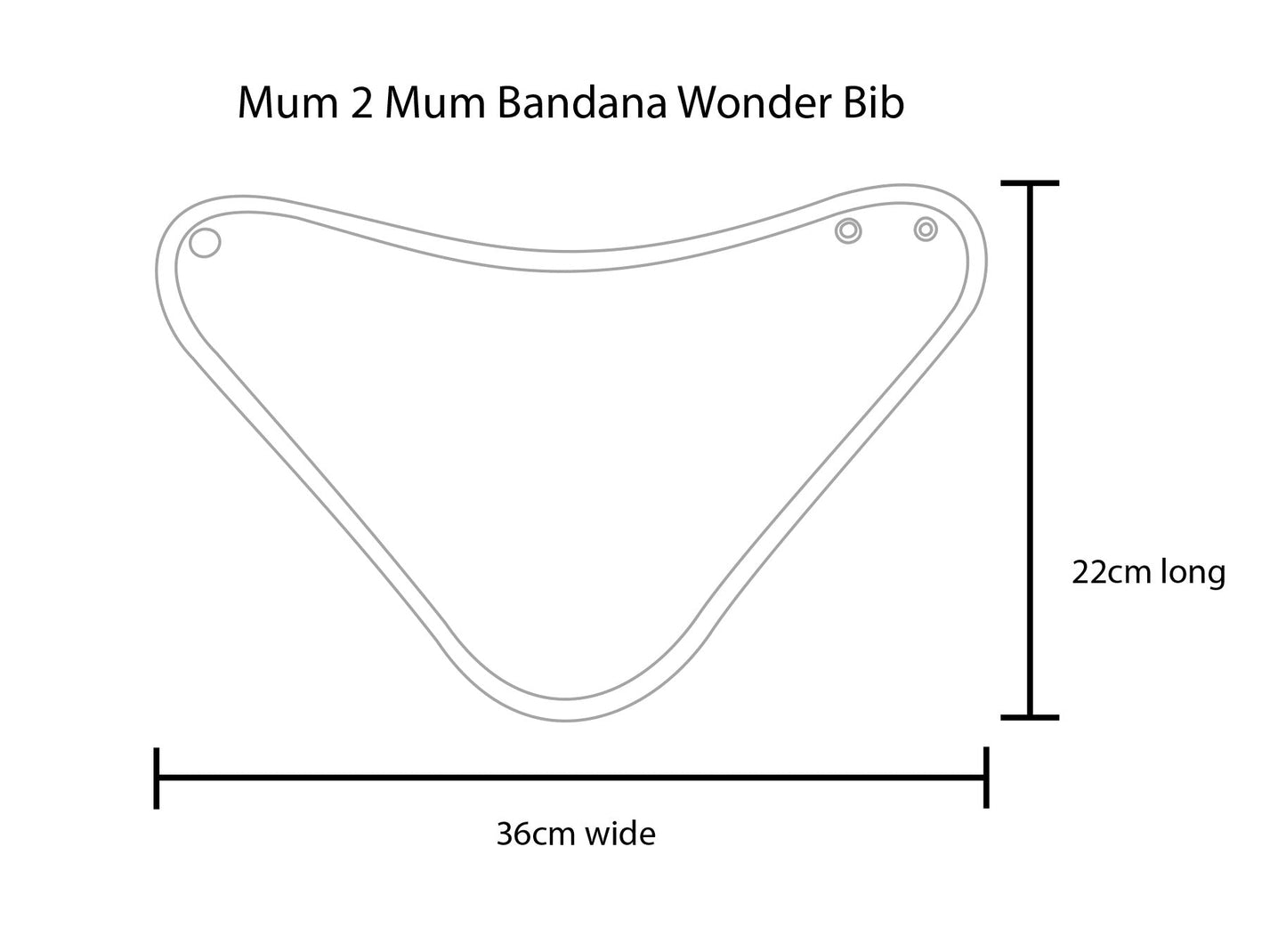 3 PACK - Mum 2 Mum Bandana Style Baby Bibs - Cerise / Purple / Baby Pink - mezetto Baby&More Baby&More