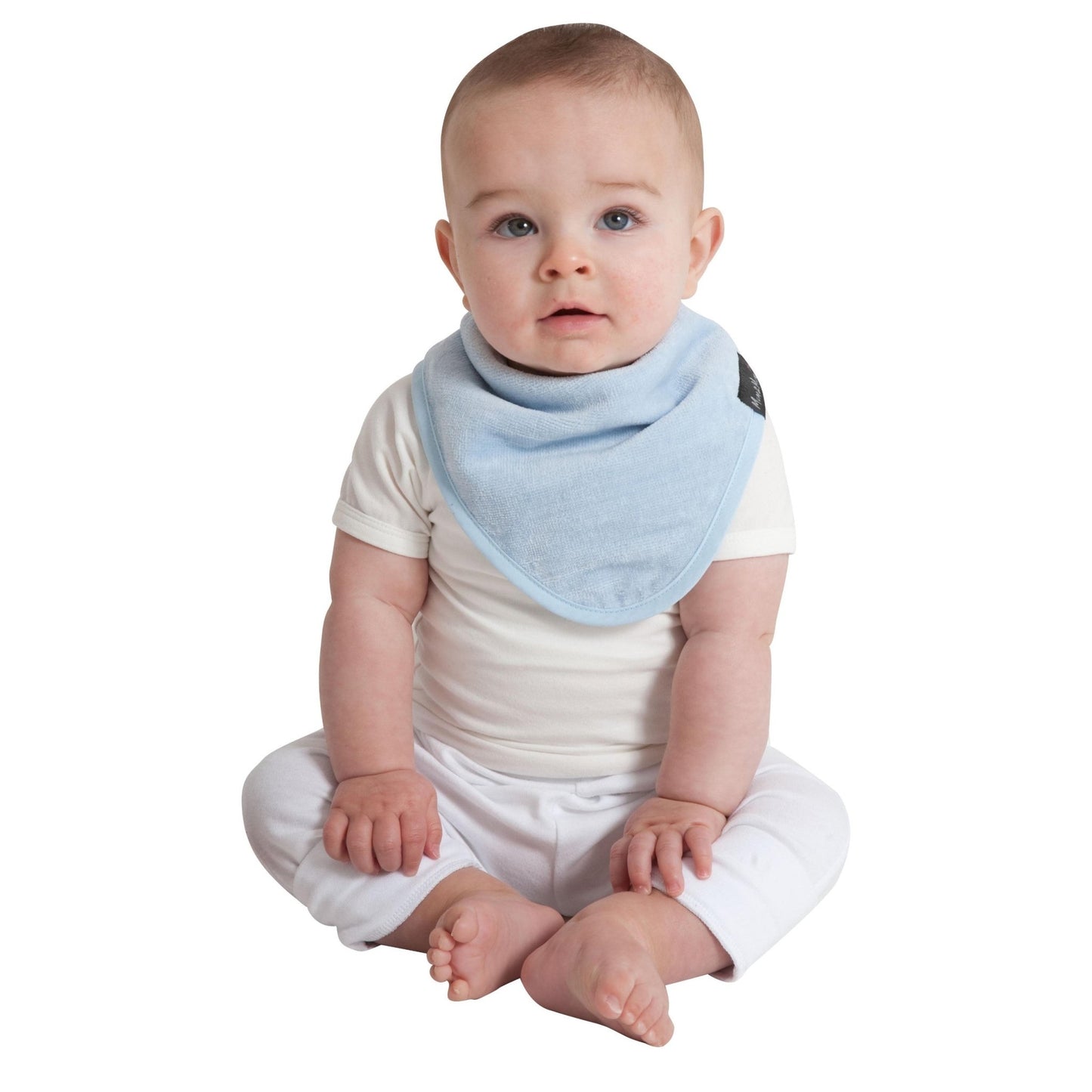 3 PACK - Mum 2 Mum Bandana Style Baby Bibs - Navy / Baby Blue / Teal - mezetto Baby&More Baby&More