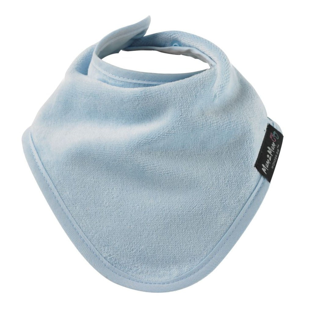 3 PACK - Mum 2 Mum Bandana Style Baby Bibs - Navy / Baby Blue / Teal - mezetto Baby&More Baby&More