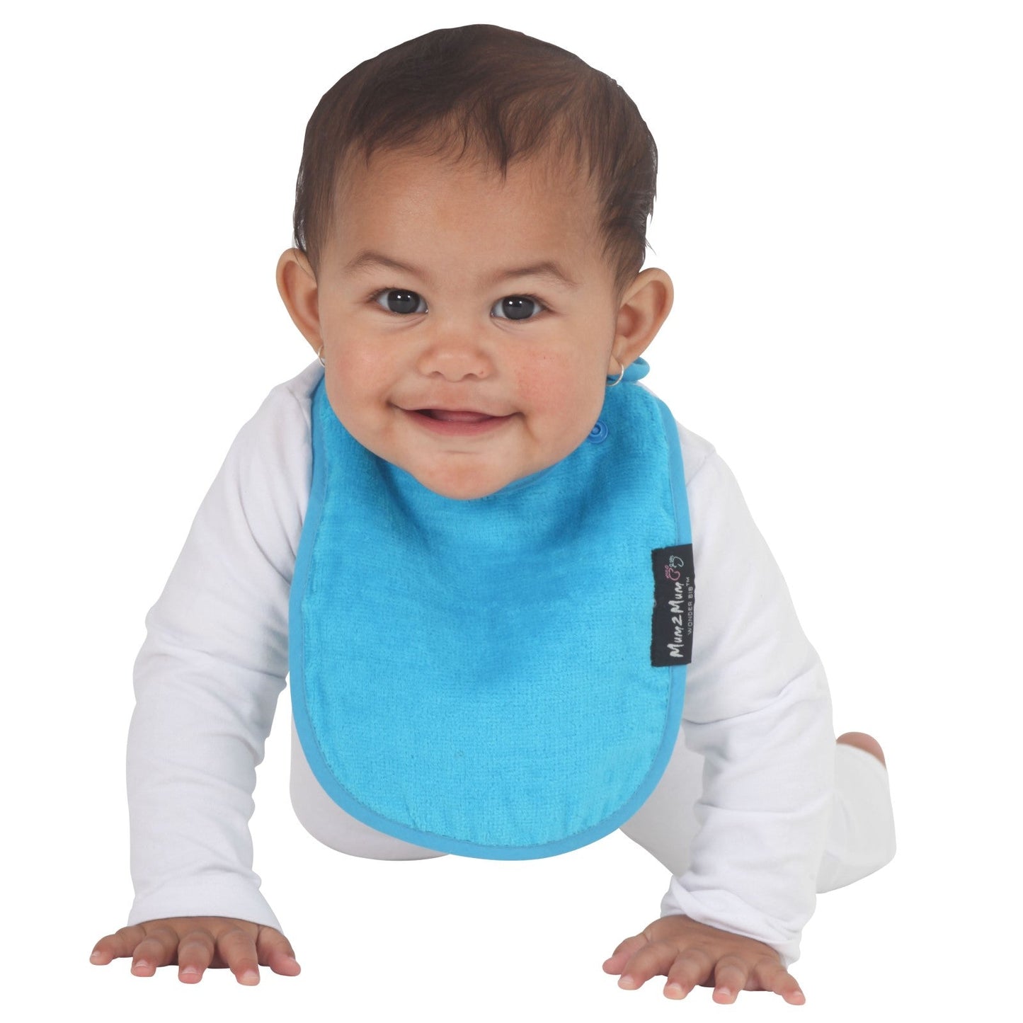 3 PACK - Mum 2 Mum Infant Wonder Bibs - Red / Lime / Teal - mezetto Baby&More Baby&More