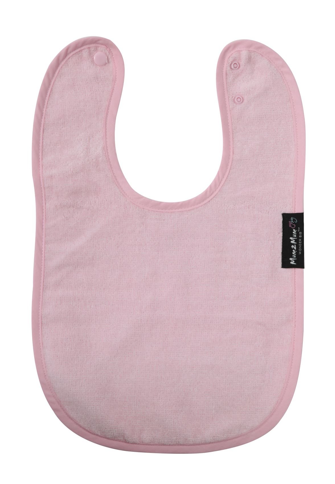 3 PACK - Mum 2 Mum Standard Bibs - Dusty Pink / Baby Pink / Stone - mezetto Baby&More Baby&More