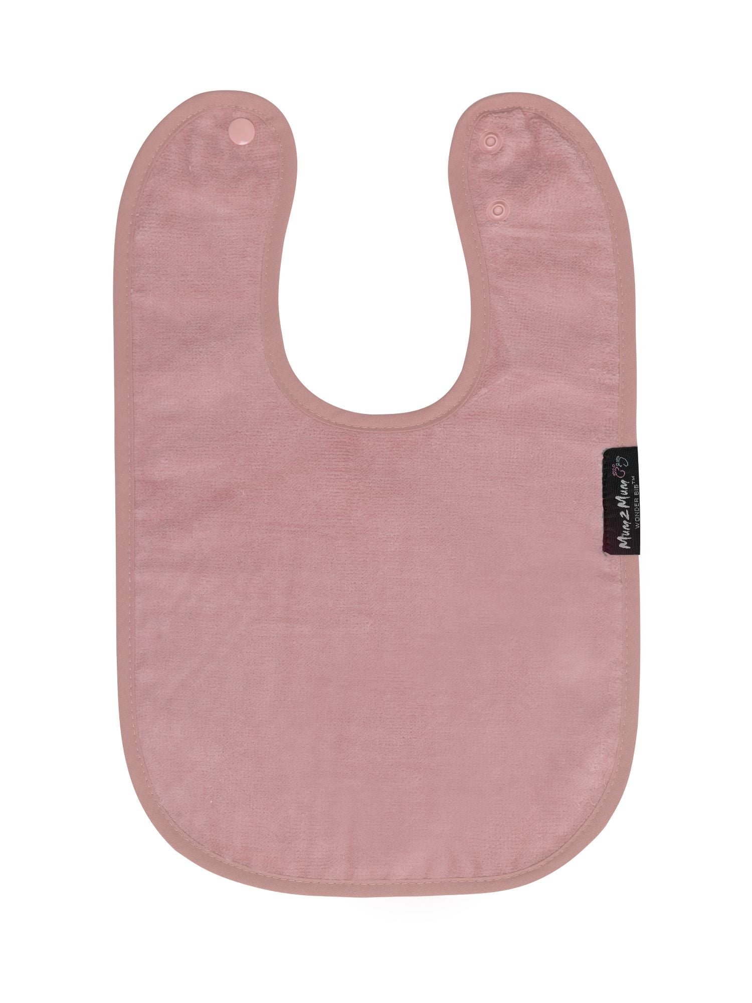 3 PACK - Mum 2 Mum Standard Bibs - Dusty Pink / Baby Pink / Stone - mezetto Baby&More Baby&More