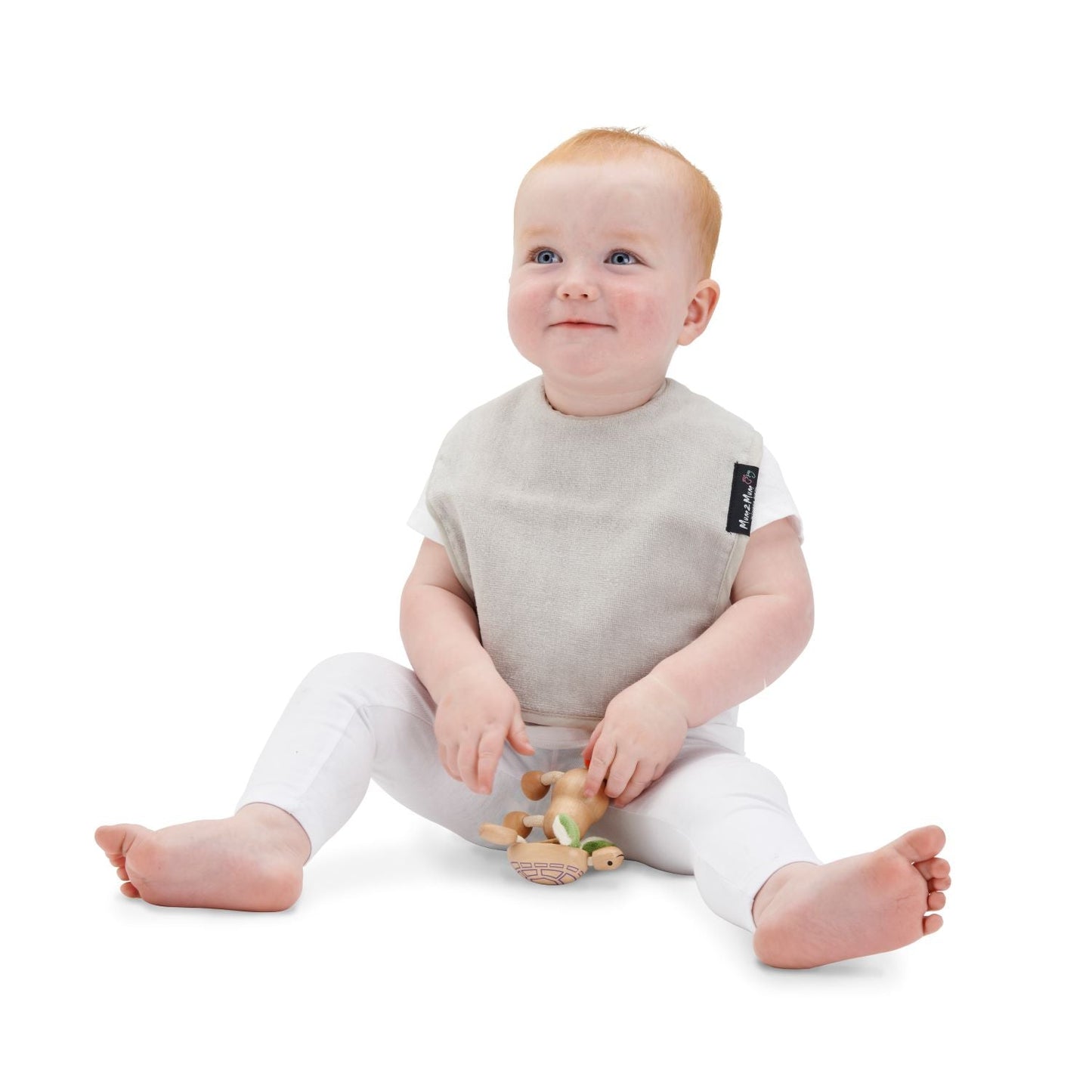 3 PACK - Mum 2 Mum Standard Bibs - Dusty Pink / Baby Pink / Stone - mezetto Baby&More Baby&More