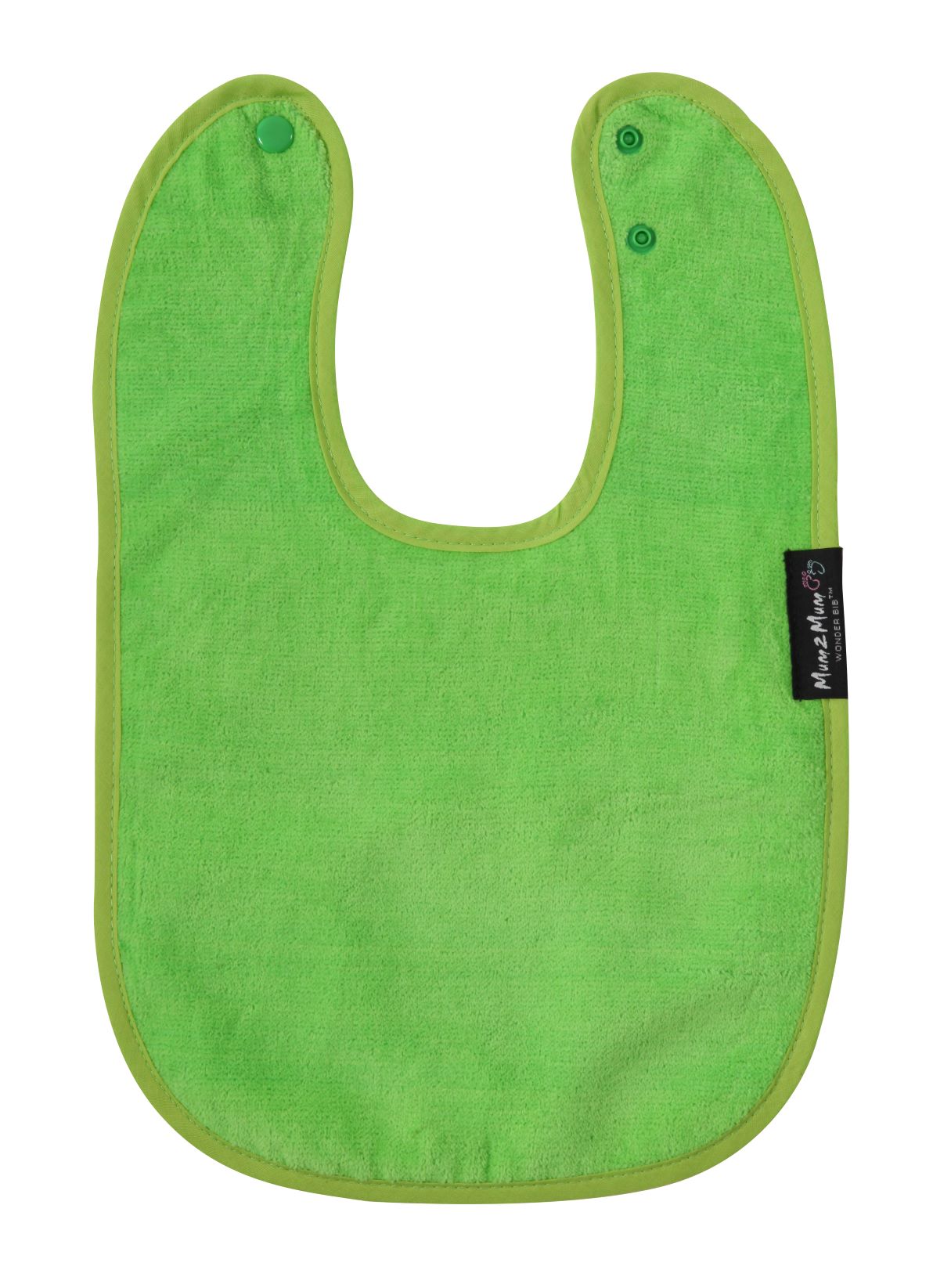 3 PACK - Mum 2 Mum Standard Bibs - Red / Lime / Teal - mezetto Baby&More Baby&More