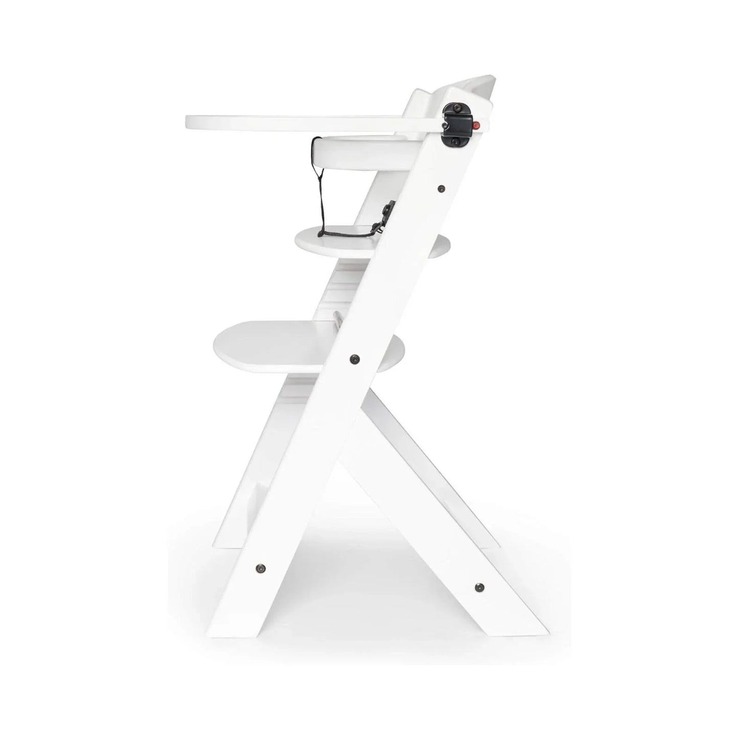 Kinderkraft Enock Wooden Highchair - White