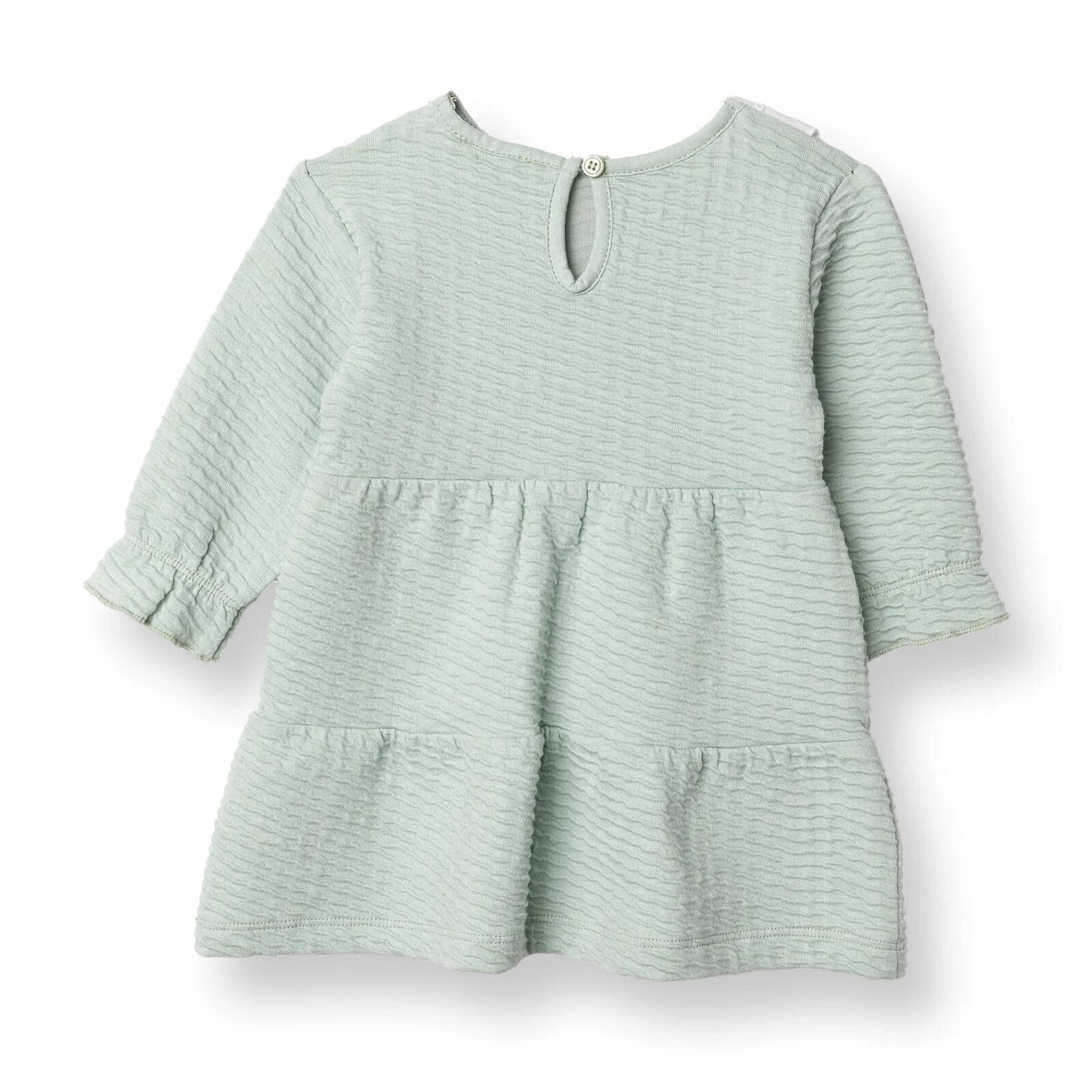 HelloBaby Winter Cherry Dress - Green