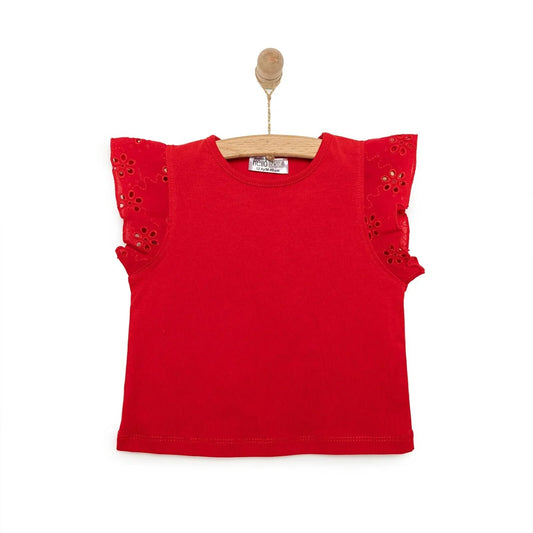 HelloBaby Spring Memories Girl Blouse - Red