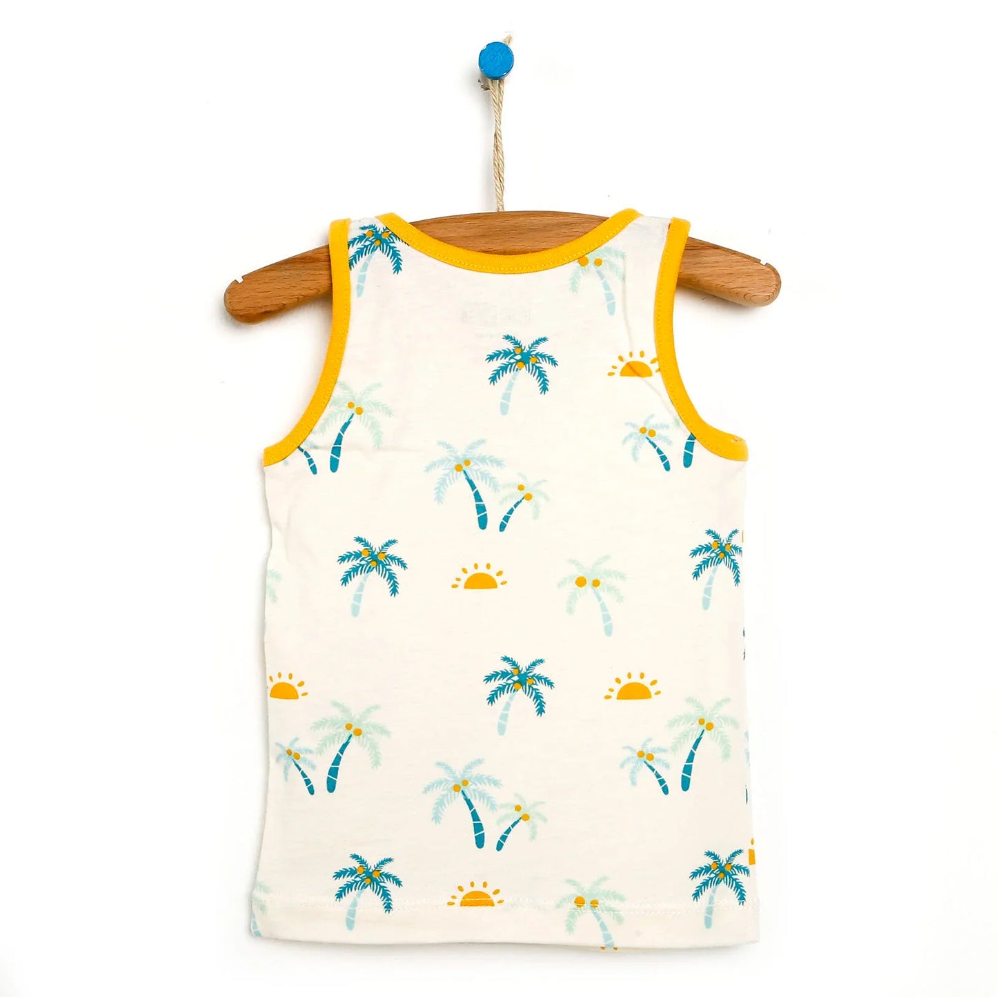 HelloBaby Basic Baby Boy Tank Top - Ecru