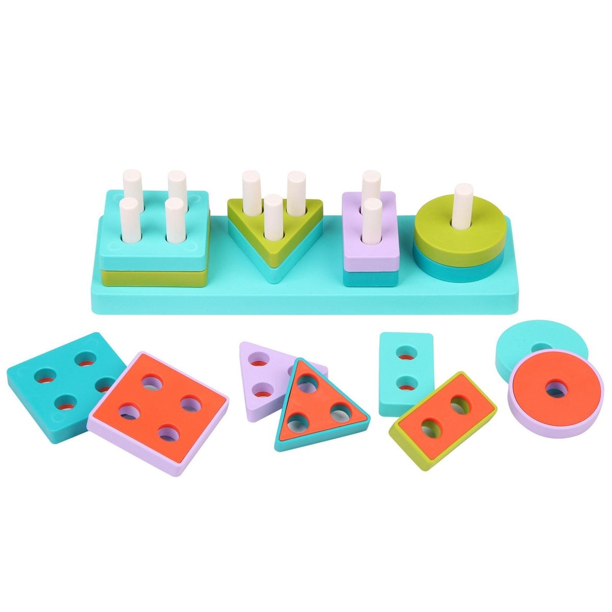 Let's Be Child Educational Geometric Shapes
