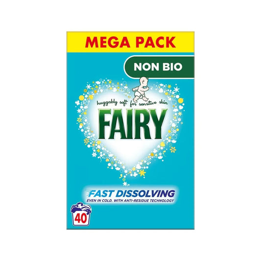 Fairy Non Bio Washing Powder 40 Washes