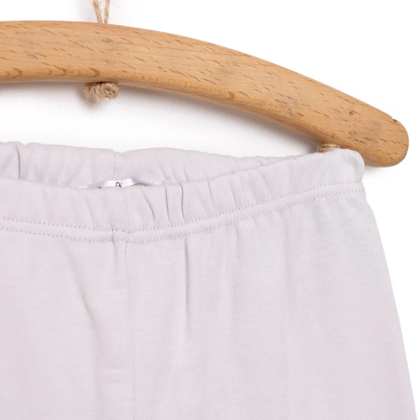 HelloBaby Newborn Baby Boy Joggers with Feet - Light Grey