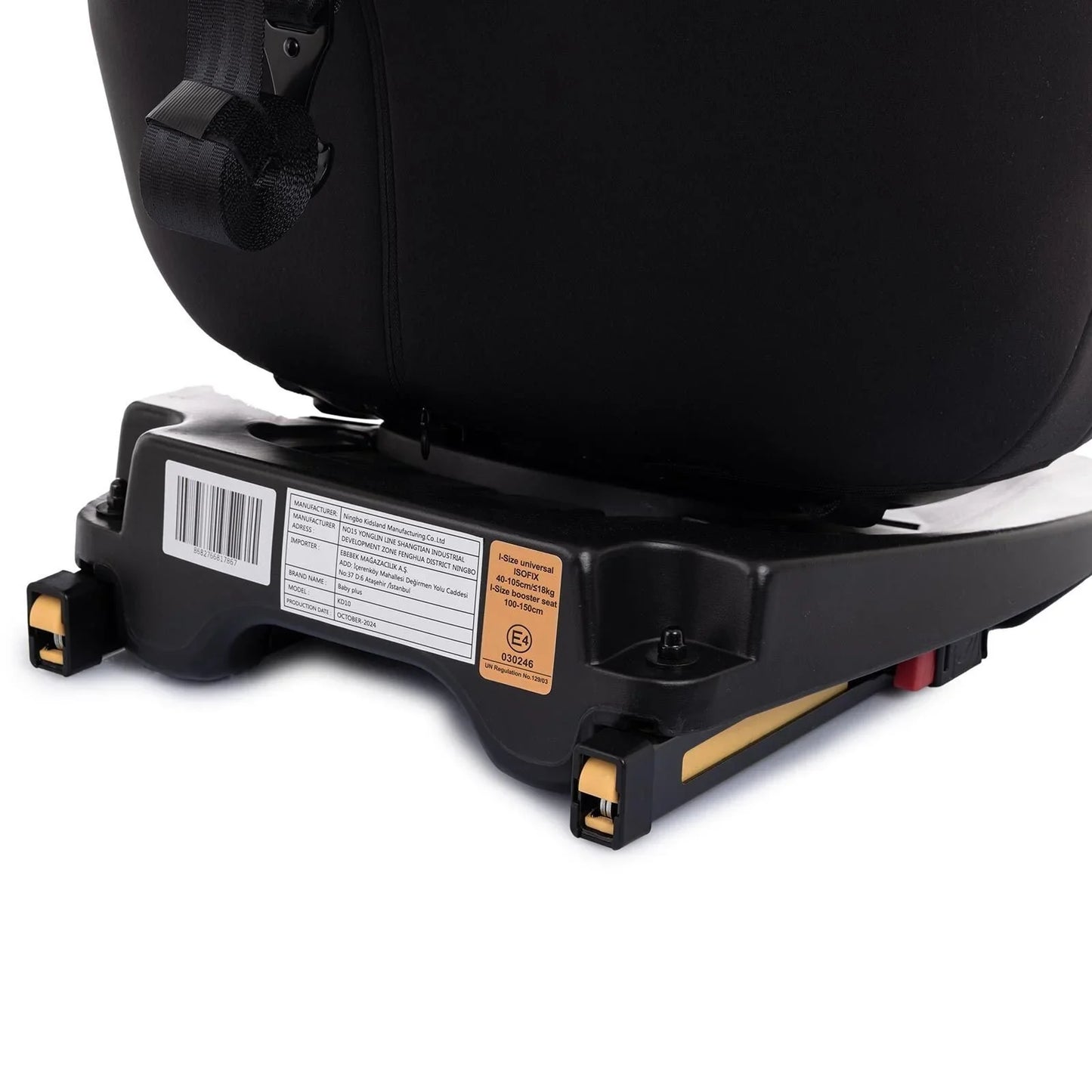 baby plus Pixi i-Size Car Seat - Black