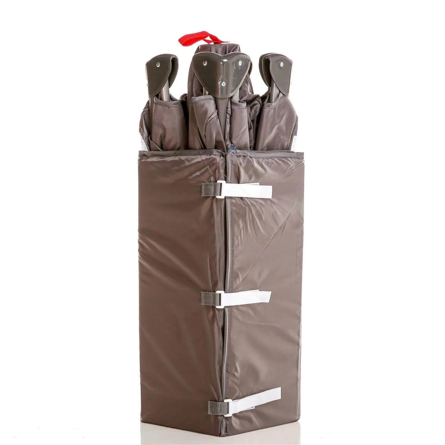 baby plus Play-Sleep Travel Cot - Grey