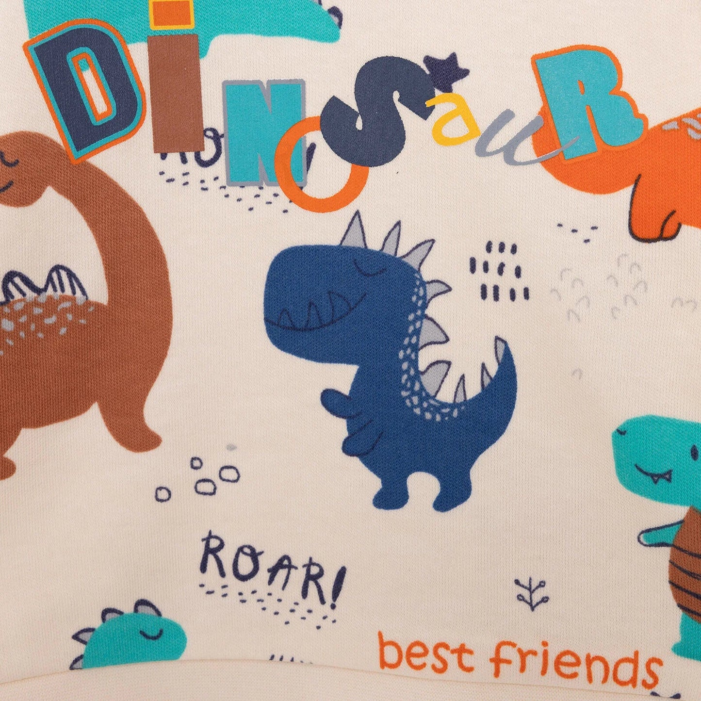 HelloBaby Baby Boy Sweatshirt Footless Bottom - Printed