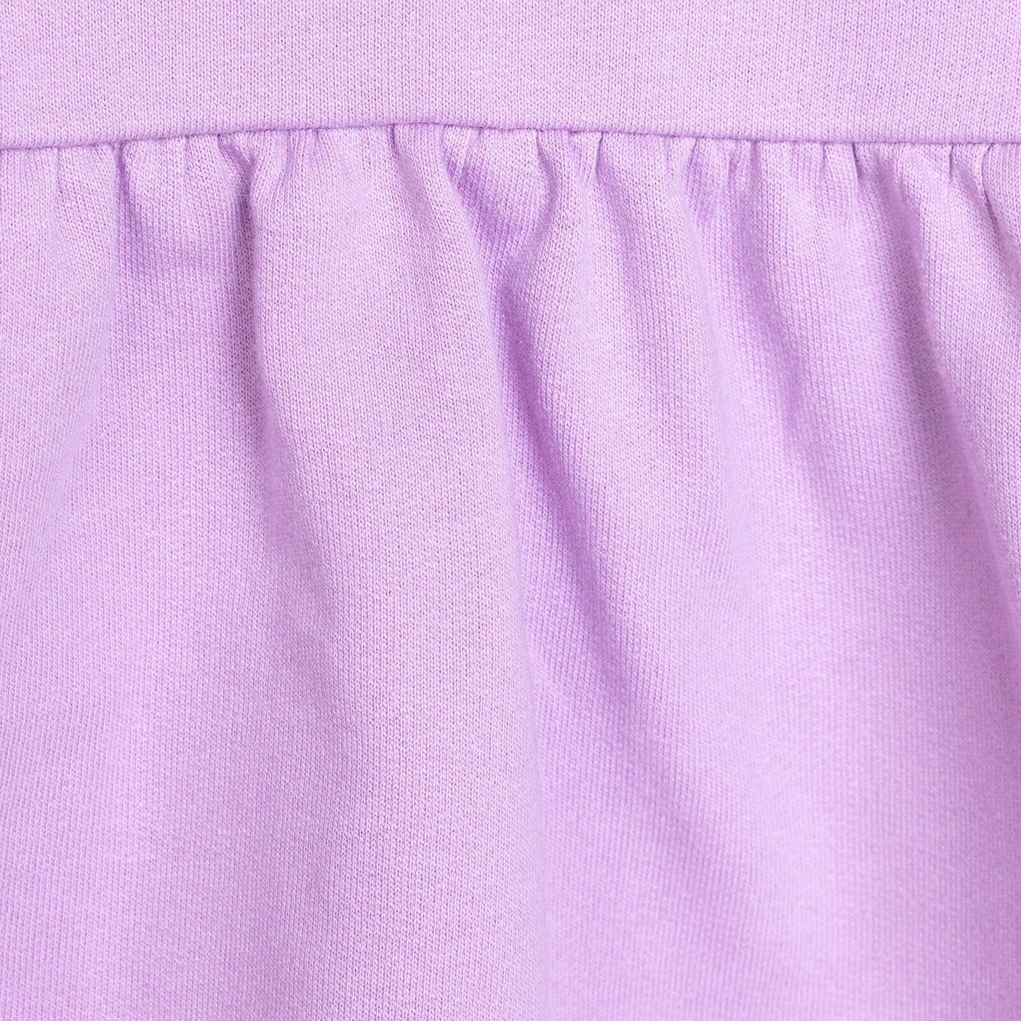 HelloBaby Basic Girl Knitted Ruffled Dress - Purple