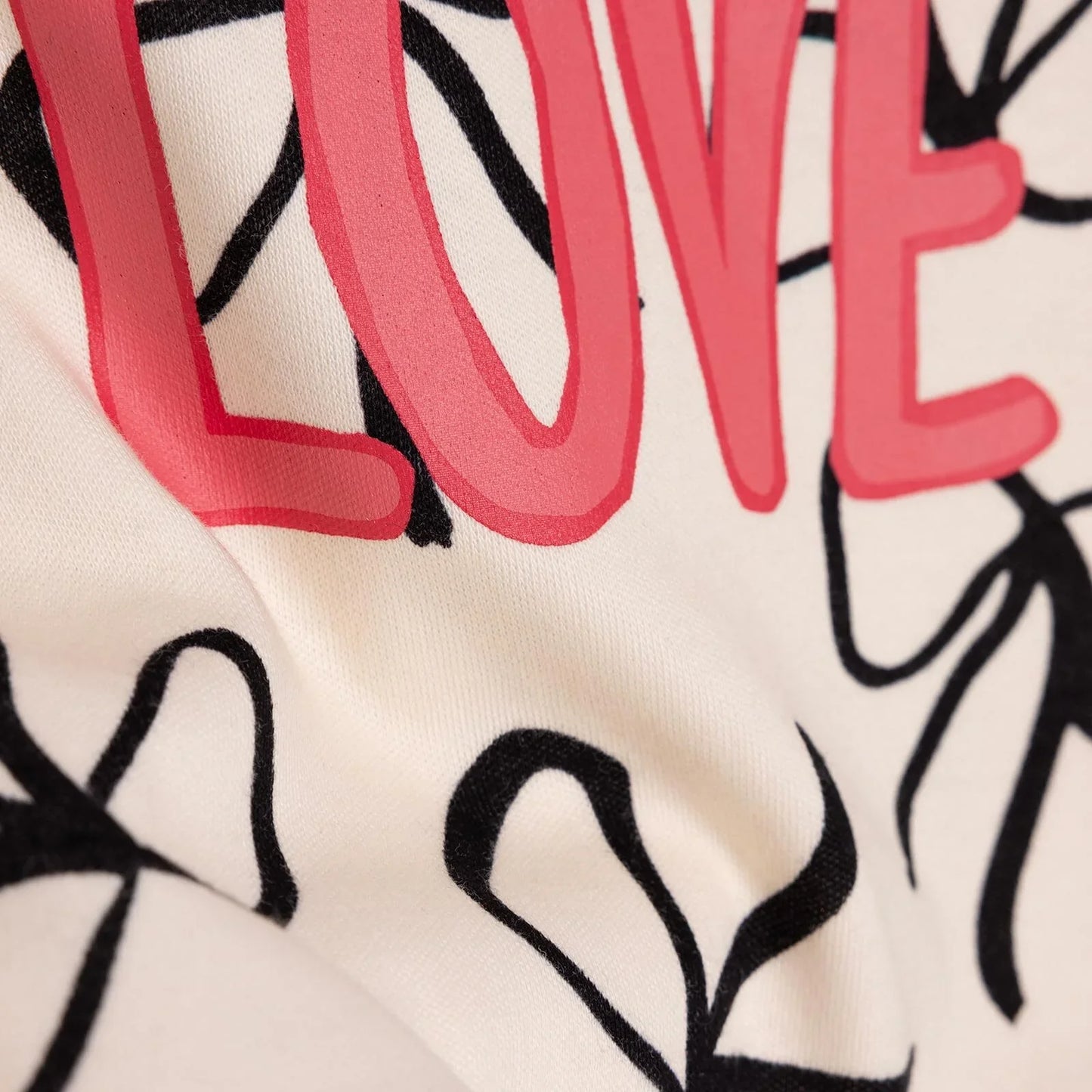 HelloBaby Basic Girl Bow Printed Jogging Set