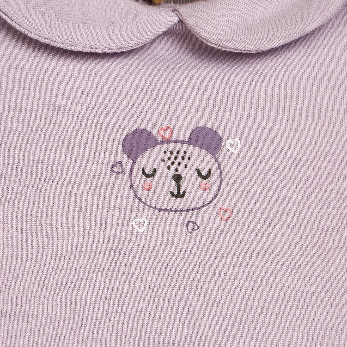 Bebbek Baby Girl 5 pcs Newborn Gift Starter Set - Purple