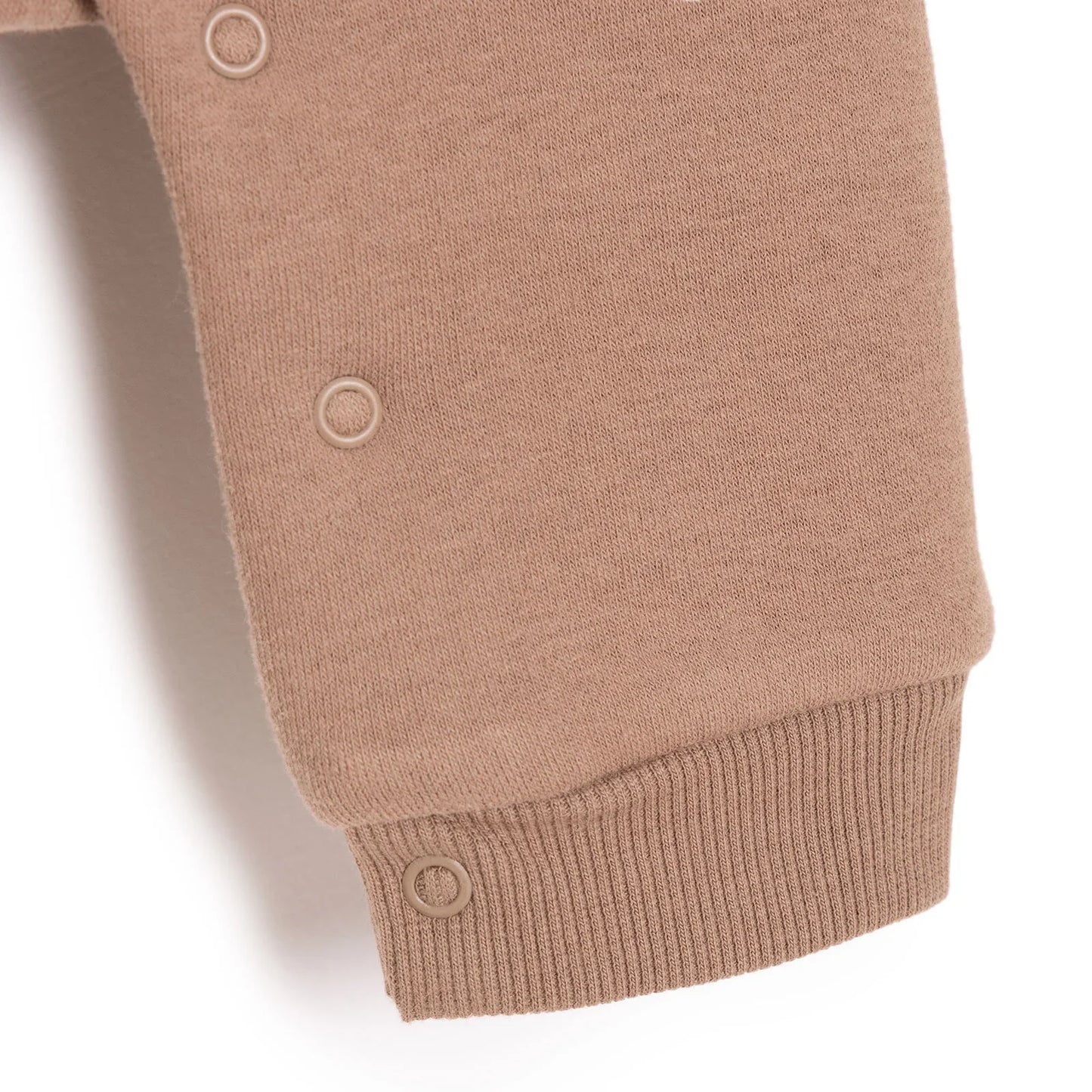 HelloBaby Newborn Boy Figure Jumpsuit - Brown