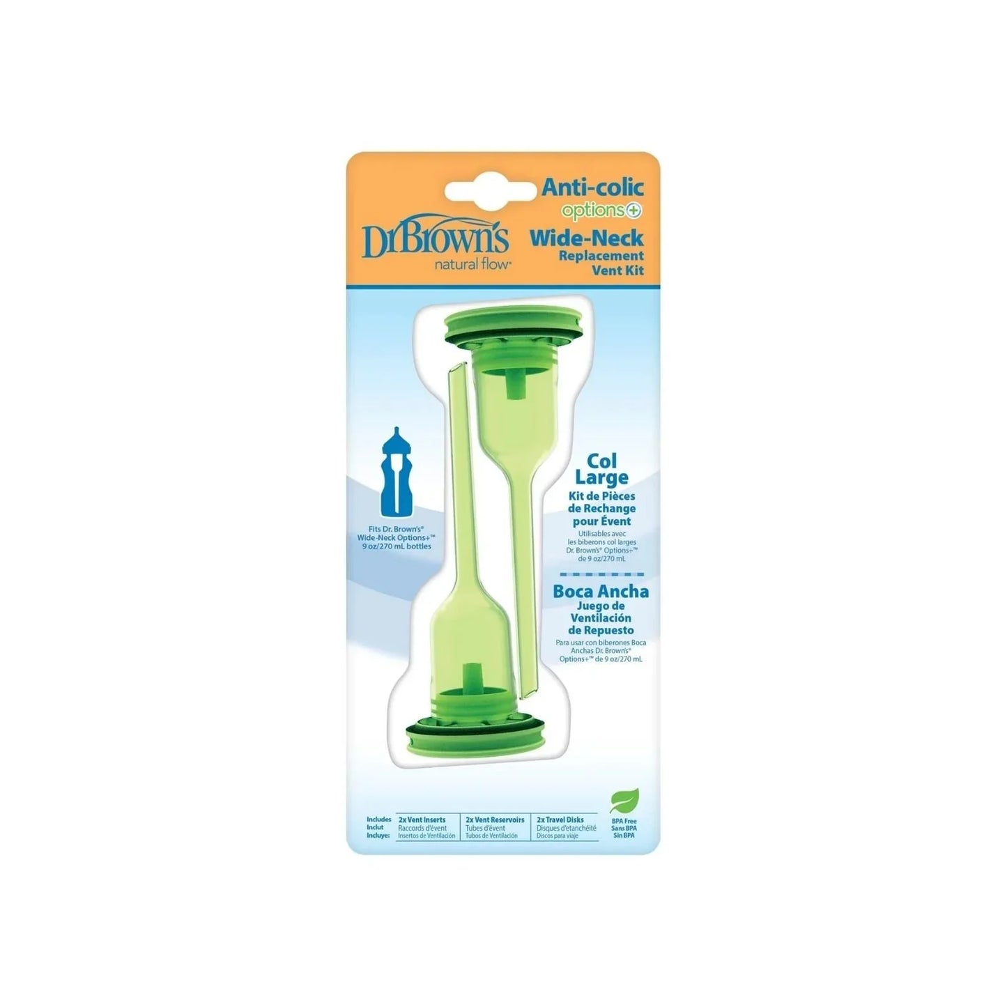 Dr. Brown's Options+ Replacement Kit