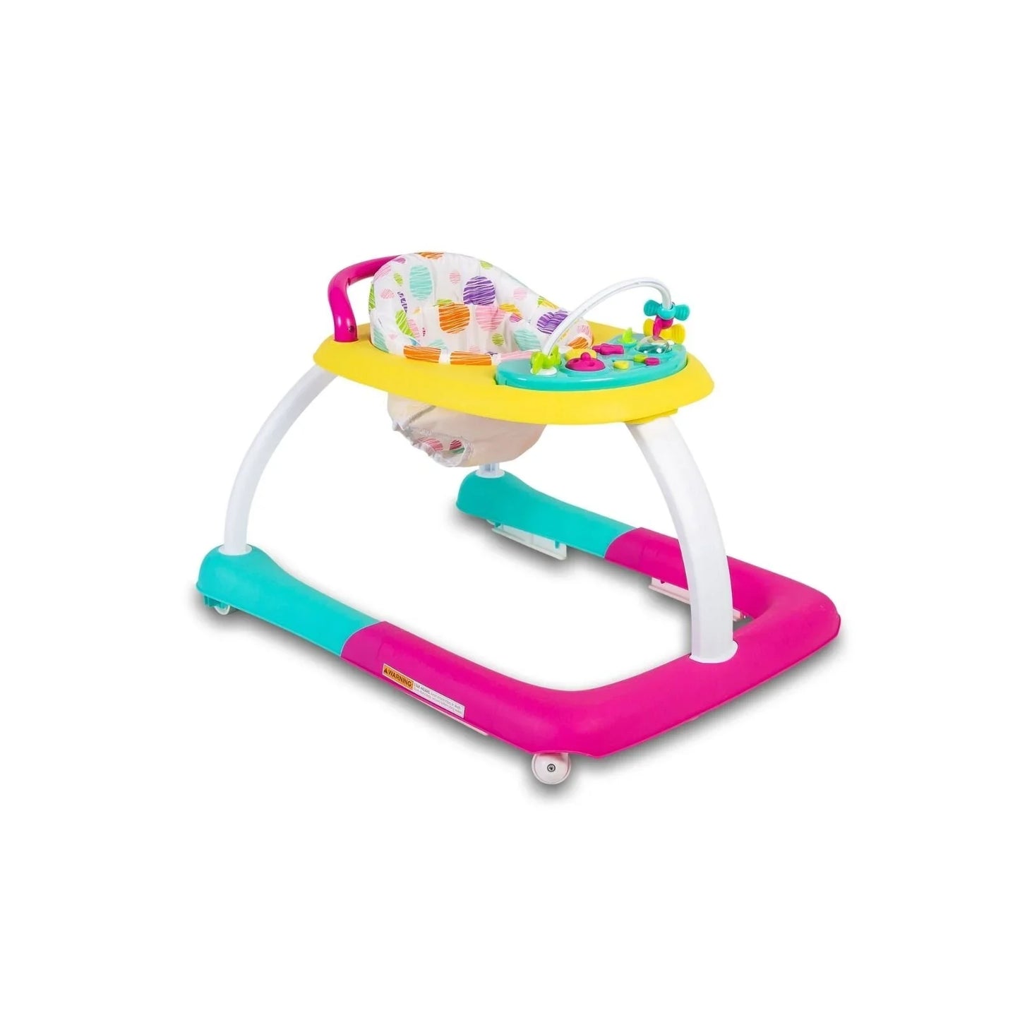 Red Kite Baby Go Round Kiddo Walker & Push Along Combined - Pink