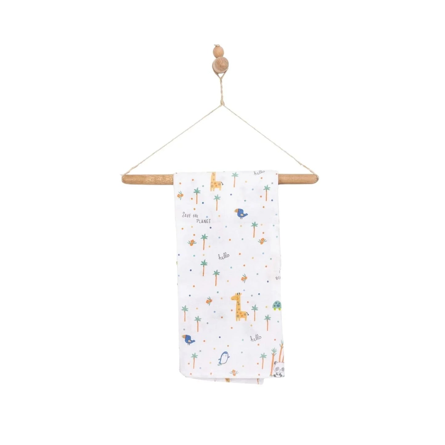 Mollia Girl Muslin Blanket - Printed