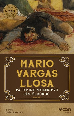 Palomino Molero’yu Kim Öldürdü – Mario Vargas Llosa – Can Yayınları – kitap kapağı