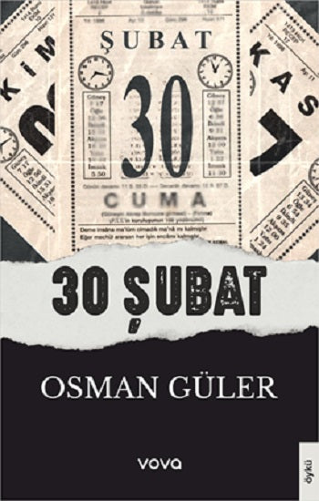 30 Şubat – Osman Güler – Vova Yayınları – kitap kapağı